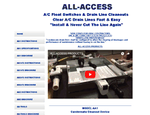 Tablet Screenshot of allaccessdevice.com